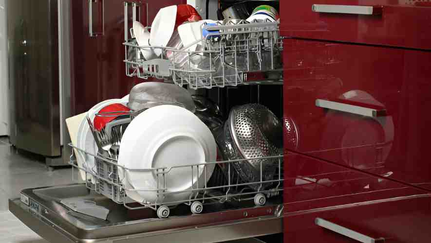 Overloaded Dishwasher